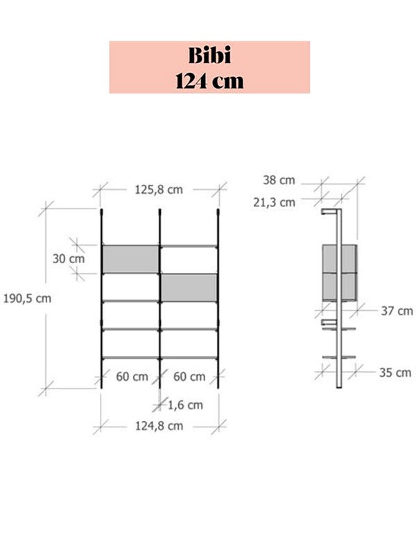 Dimensions Bibi 124 Visuel 1 Spoon and room