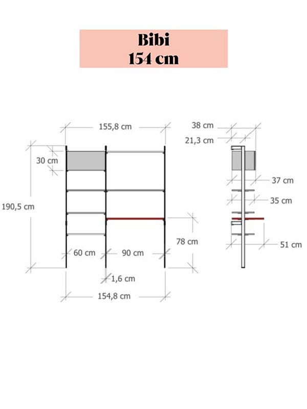 Dimensions Bibi 154 Visuel 1 Spoon and room
