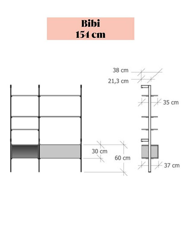 Dimensions Bibi 154 Visuel 4 Spoon and room