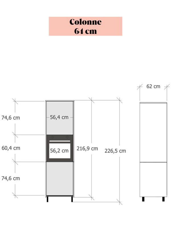 Dimensions Meuble Colonne 64 Visuel 2 Spoon and room