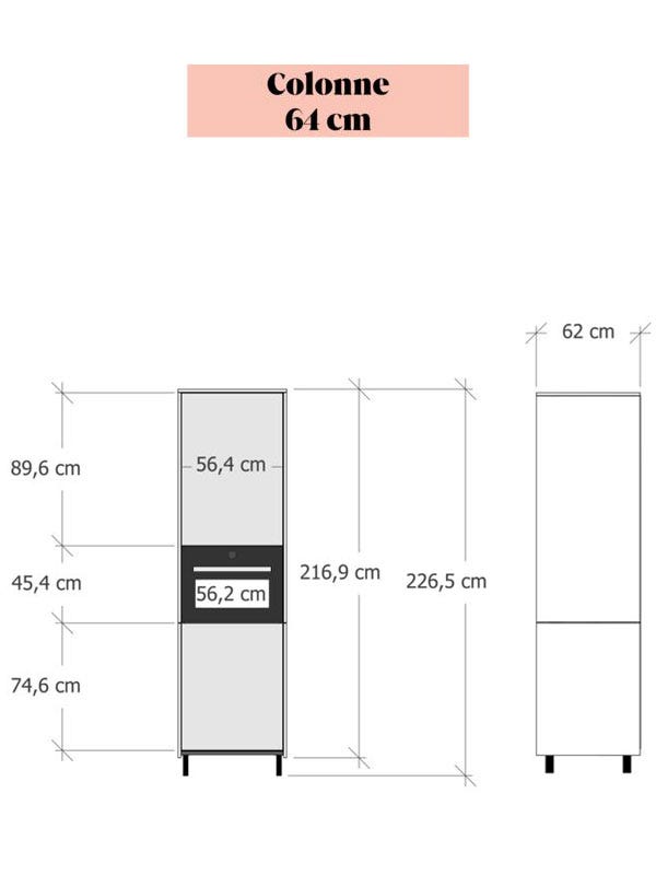 Dimensions Meuble Colonne 64 Visuel 3 Spoon and room