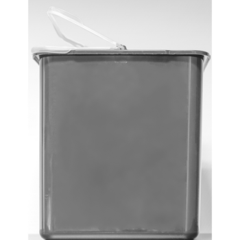 Poubelle 16L, 100% recyclée avec couvercle