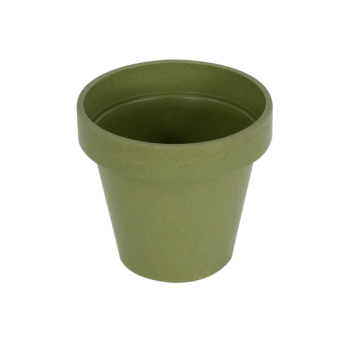Cache-pot en composite vert pour barre de crédence Épicerie d.12,5 cm