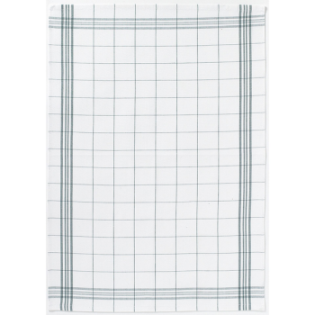 Torchon Carreaux gris 50 x 70 cm