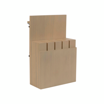 Porte-couteaux en chêne 4 emplacements