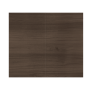 Crédence 120 Forme droite Full gauche Dark Walnut sans éclairage