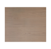 Crédence 120 Forme droite Full gauche White Oak sans éclairage